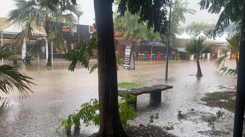 Der Platzregen auf La R&eacute;union